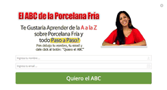 Desktop Screenshot of porcelanafriapasoapaso.com